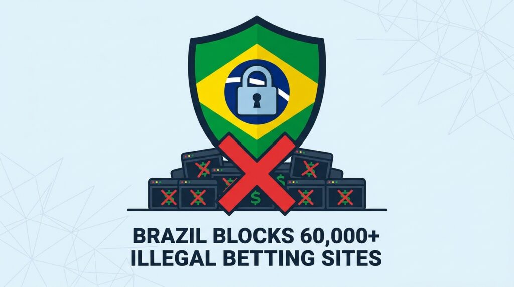 Brazil Blocks Over 60,000 Illegal Betting Websites as Finance Ministry Escalates Enforcement