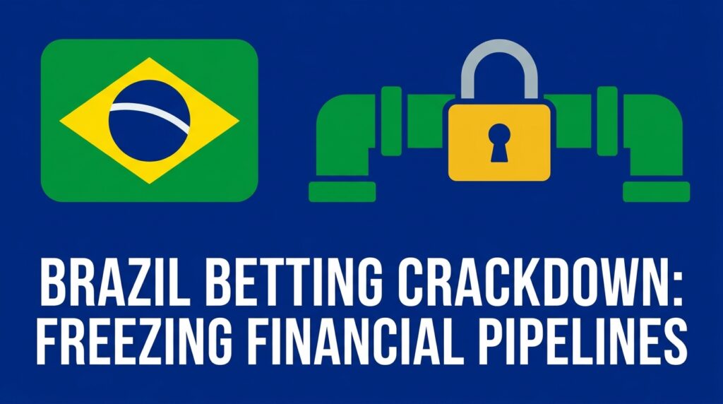 Brazil Escalates Crackdown on Illegal Betting by Freezing Financial Pipelines