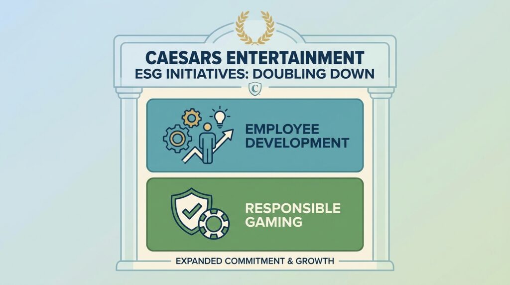 Caesars Entertainment Doubles Down on ESG with Expanded Employee Development and Responsible Gaming Initiatives