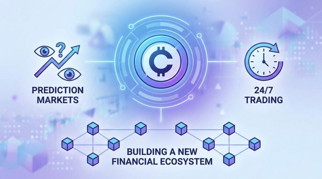 Crypto Platform Eyes Prediction Markets and Round-the-Clock Trading to Build a New Financial Ecosystem