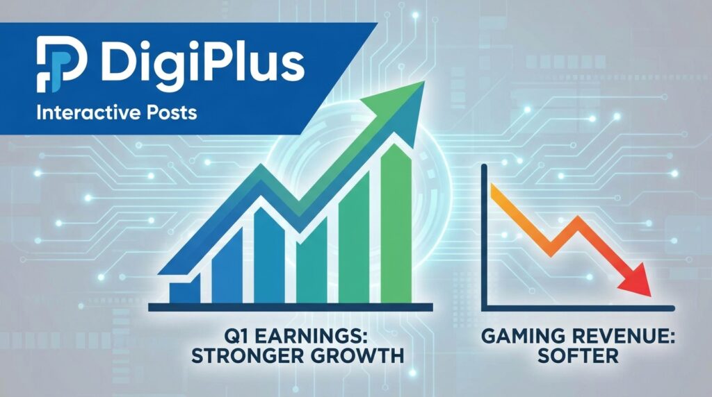 DigiPlus Interactive Posts Stronger Q1 Earnings Despite Softer Gaming Revenue