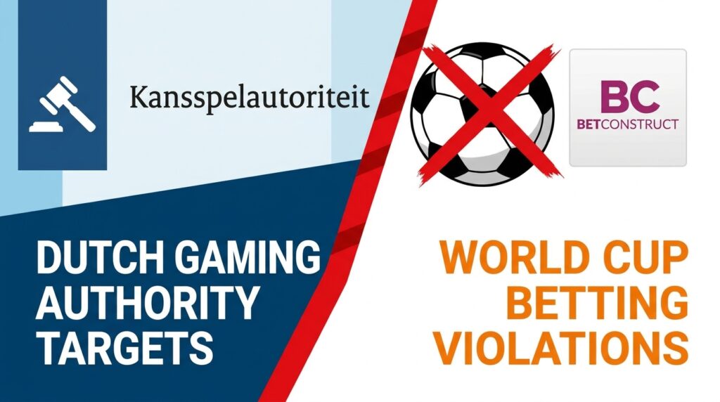 Dutch Gaming Authority Targets BetConstruct Operator Over World Cup Betting Violations