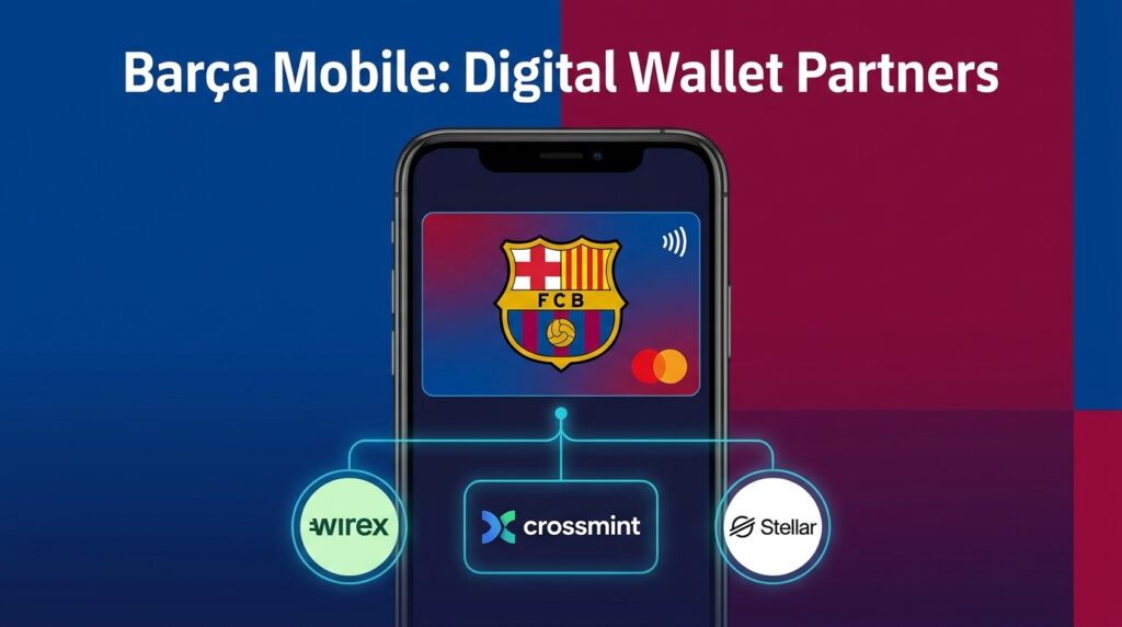 FC Barcelona’s Barça Mobile Partners with Wirex, Crossmint, and Stellar to Build In-App Digital Wallet