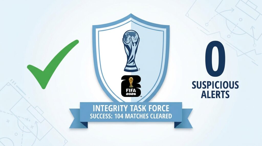 FIFA World Cup 2026 Integrity Task Force Closes Without a Single Suspicious Betting Alert Across 104 Matches