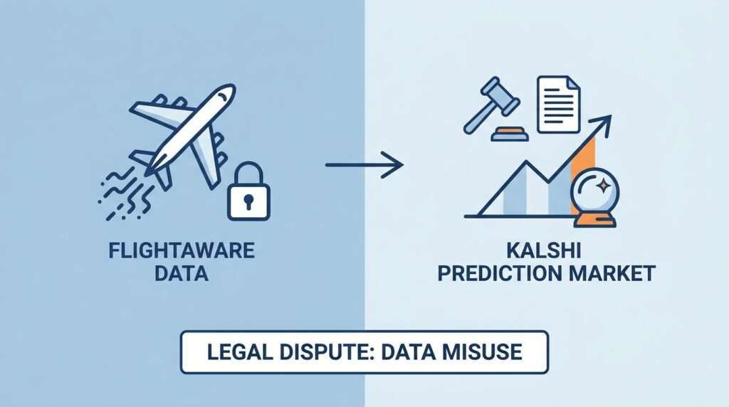 FlightAware Sues Kalshi Over Alleged Misuse of Proprietary Flight Data on Prediction Markets