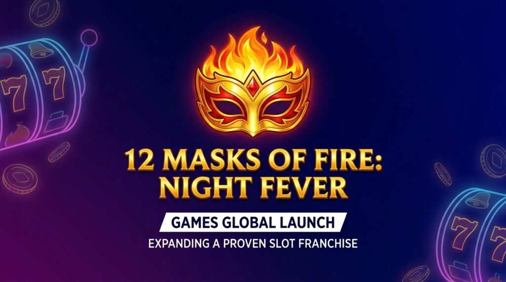 Games Global Launches 12 Masks of Fire: Night Fever, Expanding a Proven Slot Franchise