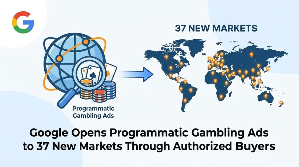 Google Opens Programmatic Gambling Ads to 37 New Markets Through Authorized Buyers