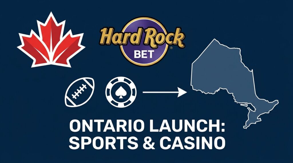 Hard Rock Bet Enters Ontario Market with Sports Betting and Online Casino Launch