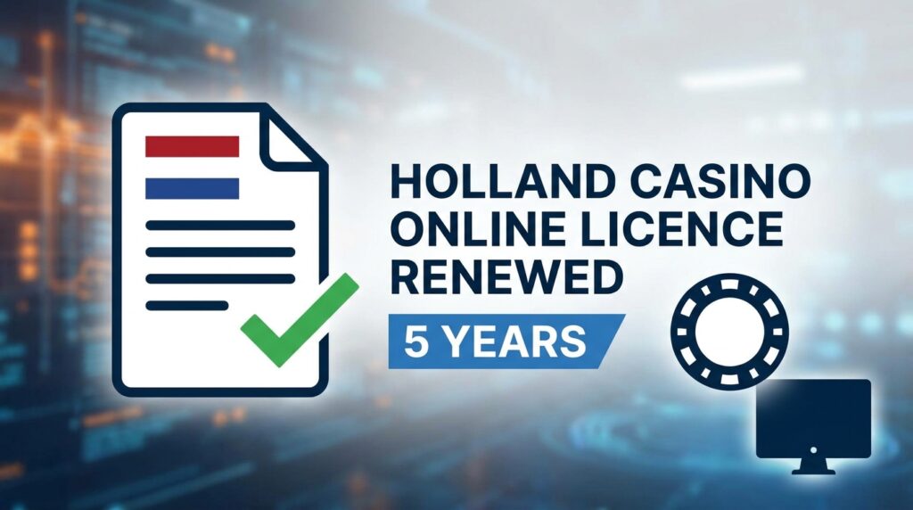 Holland Casino Secures Five-Year Online Gambling Licence Renewal in the Netherlands