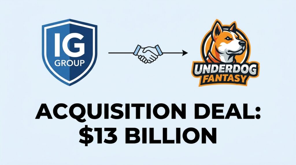 IG Group Strikes Deal to Acquire Underdog Fantasy for Up to $13 Billion
