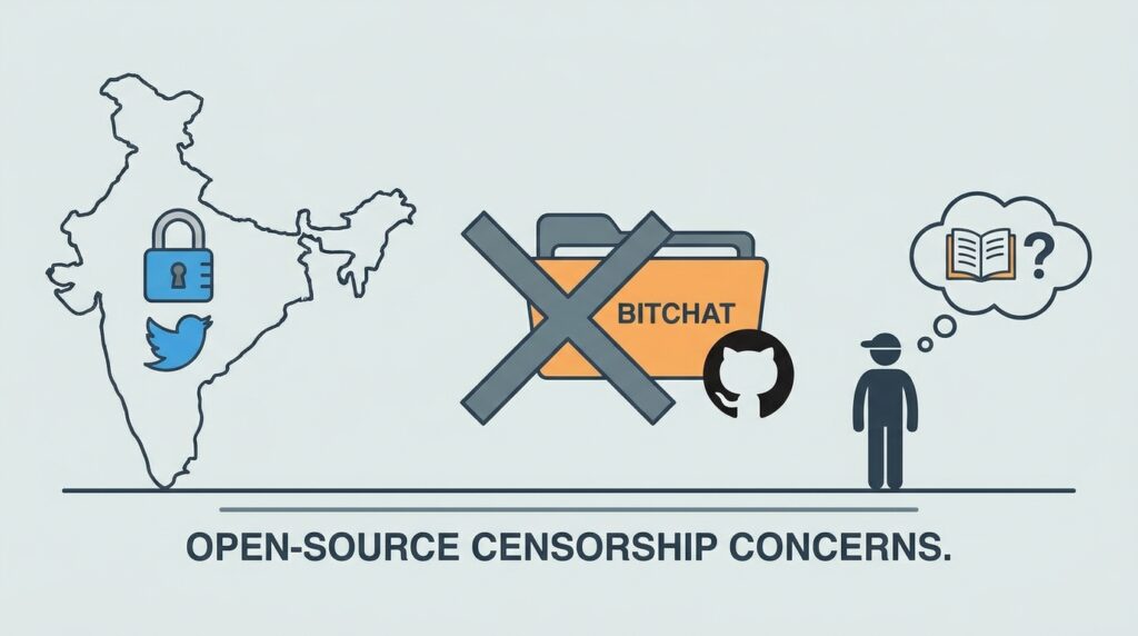 India Orders GitHub to Remove Jack Dorsey-Backed Bitchat Repositories, Raising Open-Source Censorship Concerns