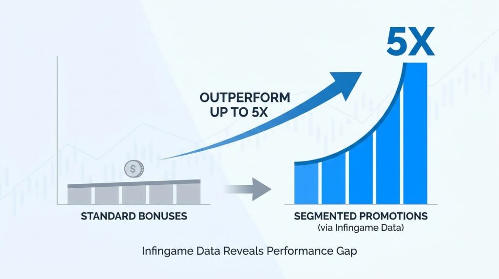 Infingame Data Reveals Why Segmented Casino Promotions Outperform Standard Bonuses by Up to 5x