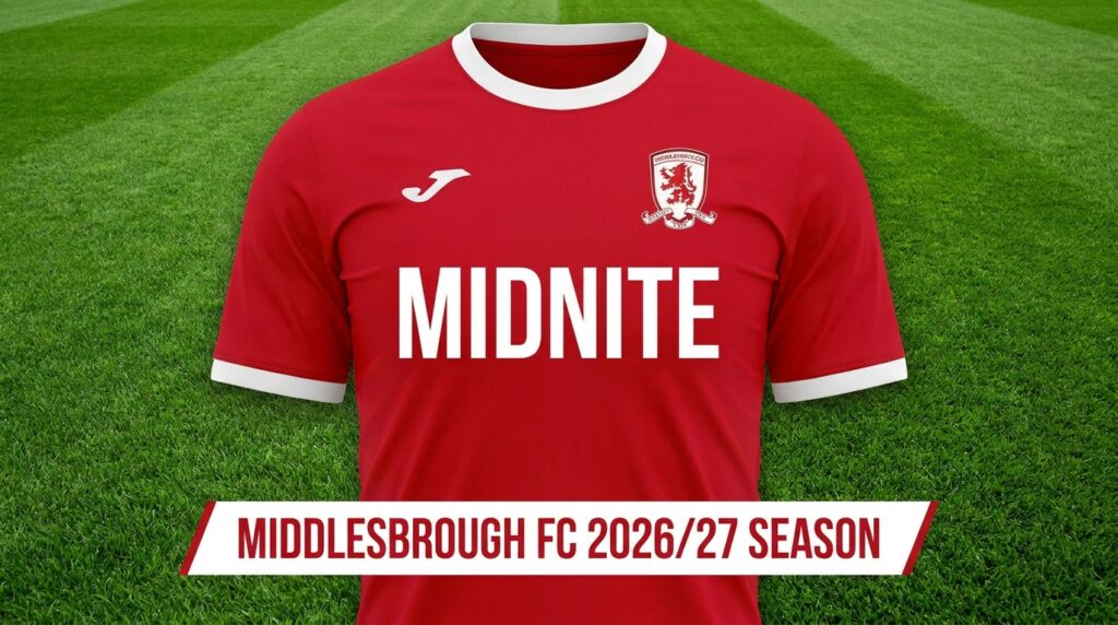 Midnite Secures Front-of-Shirt Sponsorship with Middlesbrough FC for 2026/27 Season