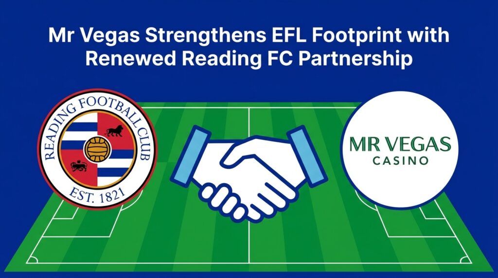 Mr Vegas Strengthens EFL Footprint with Renewed Reading FC Partnership