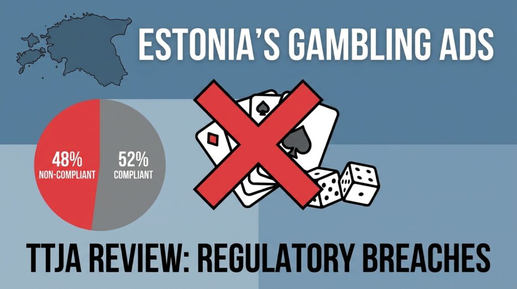 Nearly Half of Estonia’s Gambling Ads Breach Regulatory Standards, TTJA Review Finds