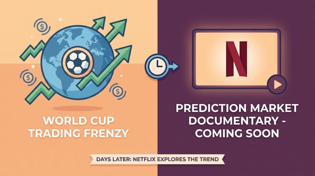 Netflix to Release Prediction Market Documentary Days After World Cup Trading Frenzy