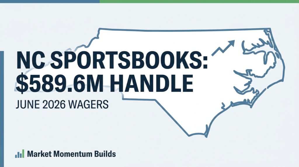 North Carolina Sportsbooks Handle $589.6 Million in June 2026 Wagers as Market Momentum Builds