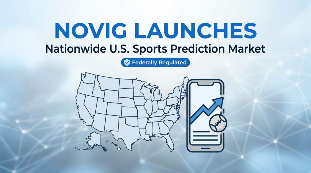 Novig Launches Federally Regulated Sports Prediction Market Nationwide in the U.S.