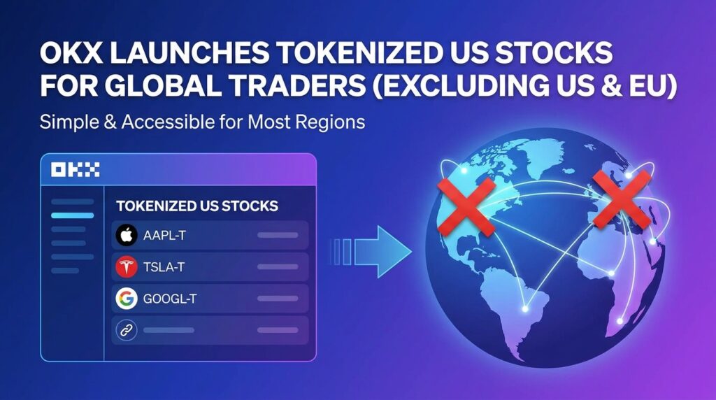 OKX Launches Tokenized US Stocks for Global Traders, Excluding the US and EU