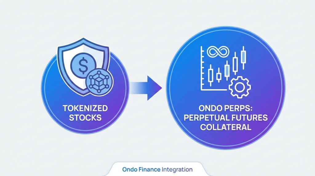 Ondo Finance Brings Tokenized Stocks to Perpetual Futures as Collateral on OndoPerps