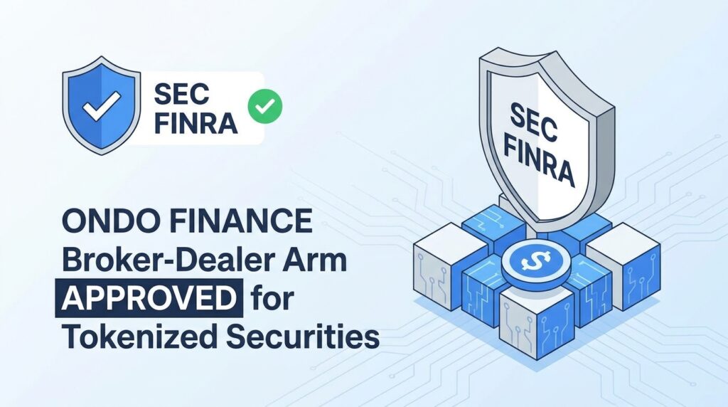 Ondo Finance’s Broker-Dealer Arm Wins SEC and FINRA Approval for Tokenized Securities