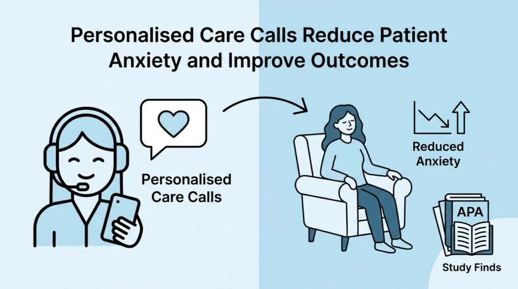 Personalised Care Calls Reduce Patient Anxiety and Improve Outcomes, APA-Published Study Finds
