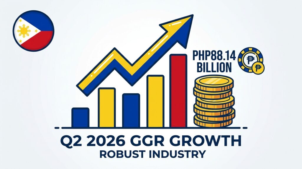 Philippine Gross Gaming Revenue Hits PHP88.14 Billion in Q2 2026, Marking a Robust Quarter for the Industry