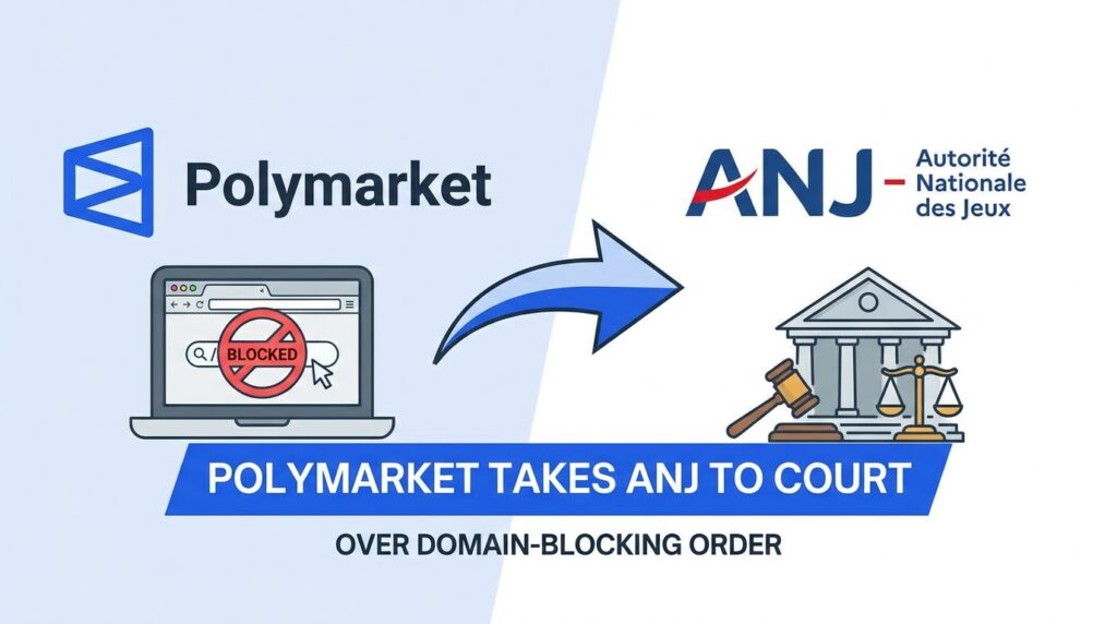 Polymarket Takes French Gaming Regulator ANJ to Court Over Domain-Blocking Order