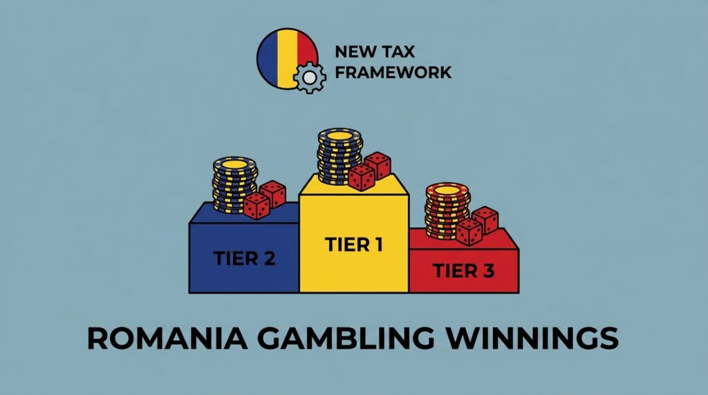 Romania Overhauls Gambling Tax Framework with New Three-Tier Structure on Winnings