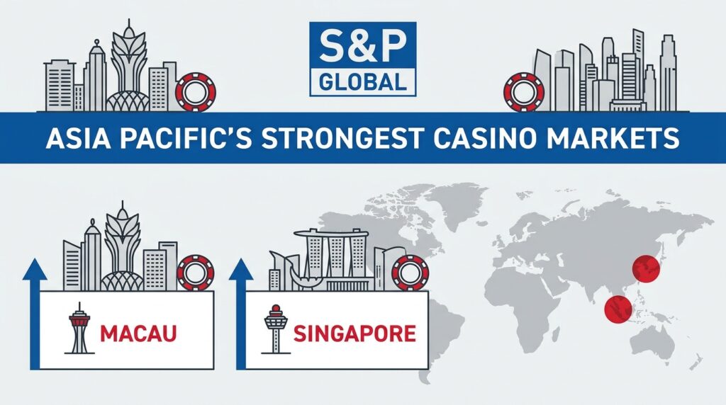 S&P Global Ranks Macau and Singapore as Asia Pacific’s Strongest Casino Markets