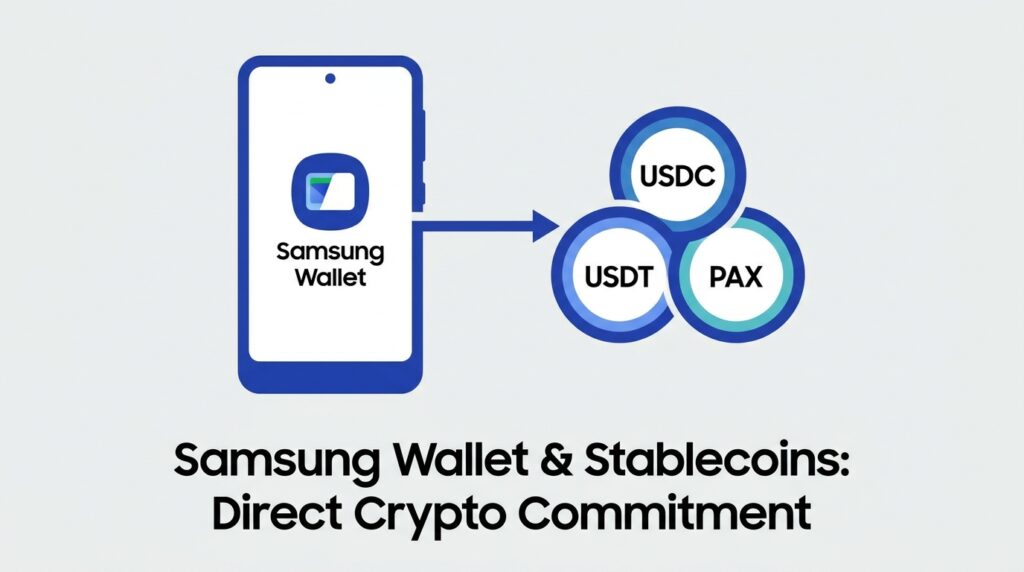 Samsung Wallet to Support Stablecoins in First Direct Crypto Commitment