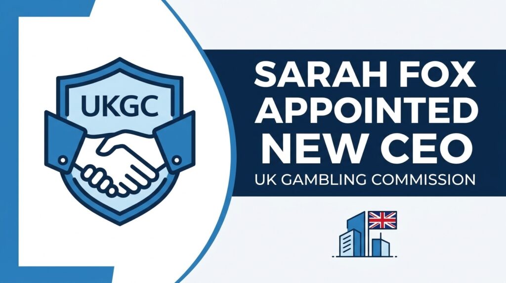 Sarah Fox Appointed as New CEO of the UK Gambling Commission