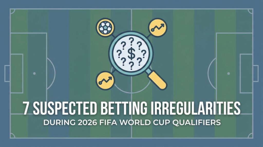 Seven Suspected Betting Irregularities Flagged During 2026 FIFA World Cup Qualifiers