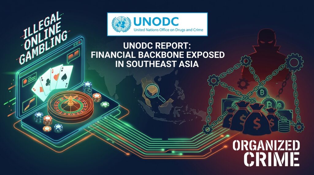 UNODC Report Exposes Illegal Online Gambling as a Financial Backbone for Organised Crime in Southeast Asia