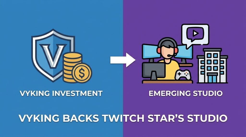 Vyking Backs Twitch Star’s Emerging Studio with Fresh Investment