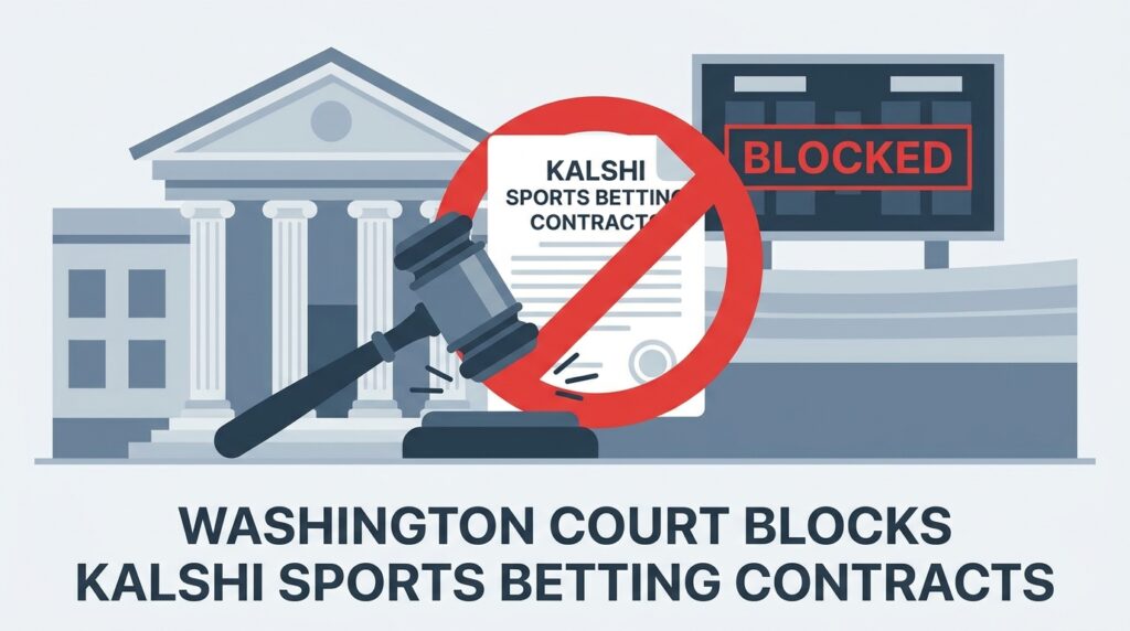 Washington Court Blocks Kalshi Sports Betting Contracts in Landmark Ruling