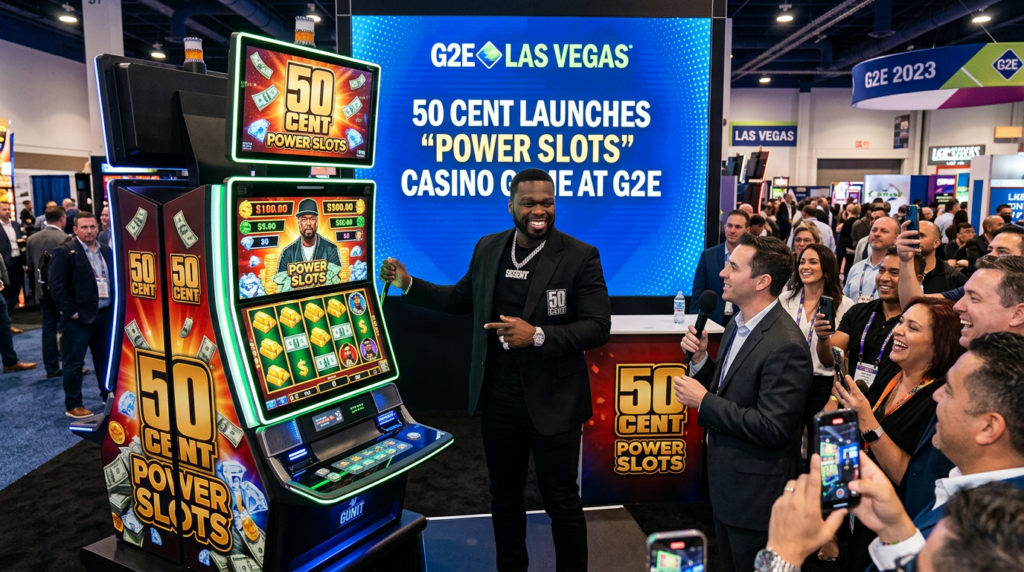 50 Cent Launches Casino Game at G2E Las Vegas