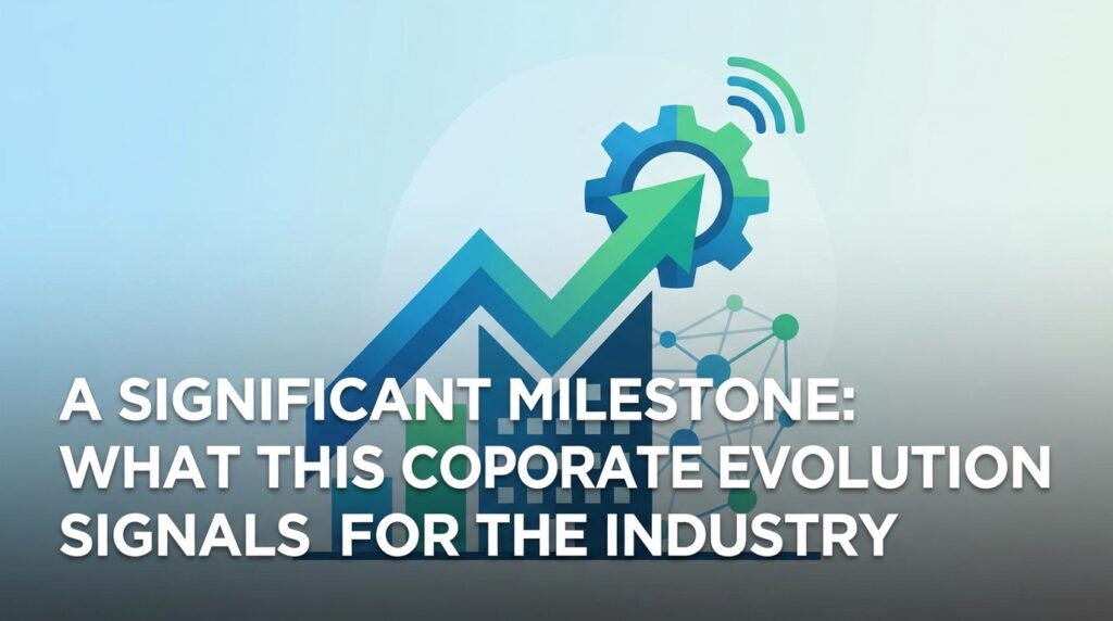 A Significant Milestone: What This Corporate Evolution Signals for the Industry