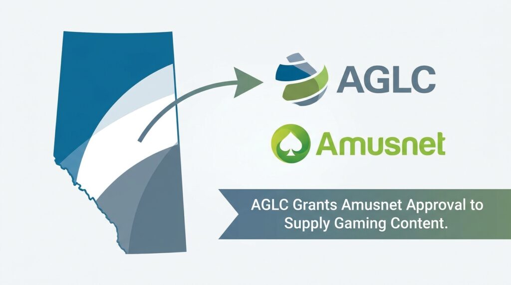 AGLC Grants Amusnet Approval to Supply Gaming Content Across Alberta