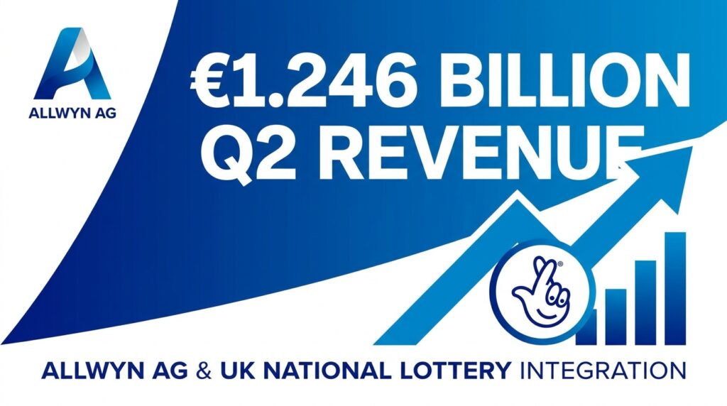 Allwyn AG Posts €1.246 Billion in Q2 Revenue as UK National Lottery Integration Accelerates Growth