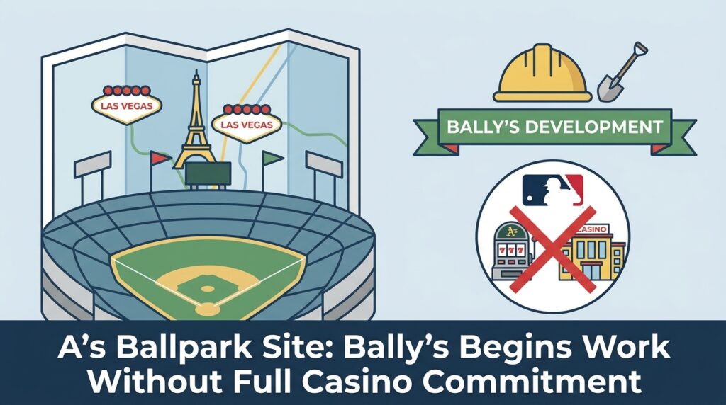 Bally’s to Begin Las Vegas Development Around Athletics Ballpark Without Full Casino Commitment