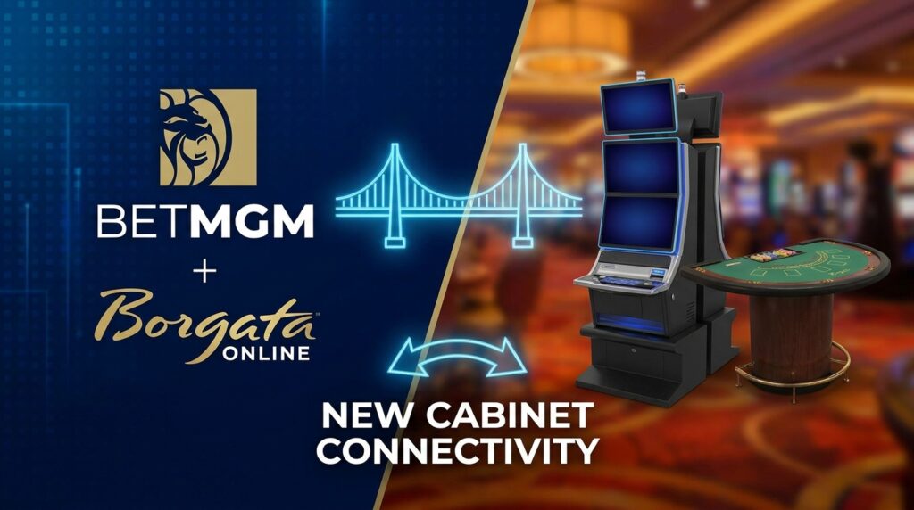 BetMGM and Borgata Online Bridge Digital and Land-Based Casino Play with New Cabinet Connectivity