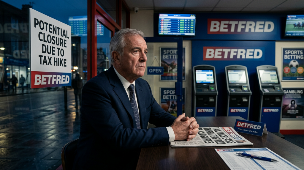 Betfred’s Fred Done Warns of Closure Due to Potential UK Gambling Tax Increase