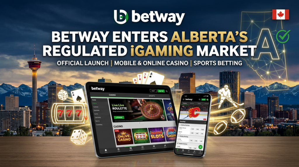 Betway Enters Alberta’s Regulated iGaming Market