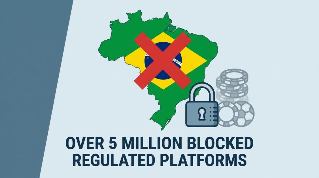 Brazil Blocks Over 5 Million People from Regulated Betting Platforms in Sweeping Enforcement Push