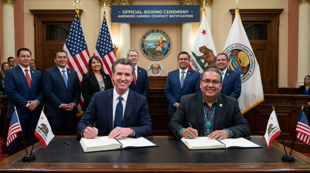 California Ratifies Amended Gaming Compact with Agua Caliente Tribe