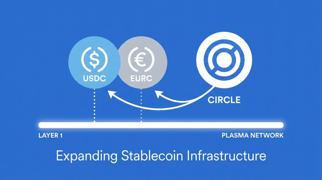 Circle Brings Native USDC and EURC to Plasma, Expanding Stablecoin Infrastructure on Layer 1