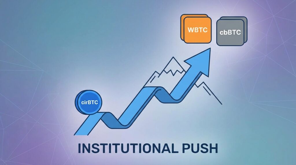 Circle’s cirBTC Faces Steep Uphill Battle Against WBTC and cbBTC Despite Renewed Institutional Push