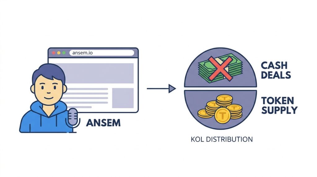 Crypto Influencer Ansem Launches ansem.io, Replacing Cash-Based KOL Deals with Token Supply Distribution