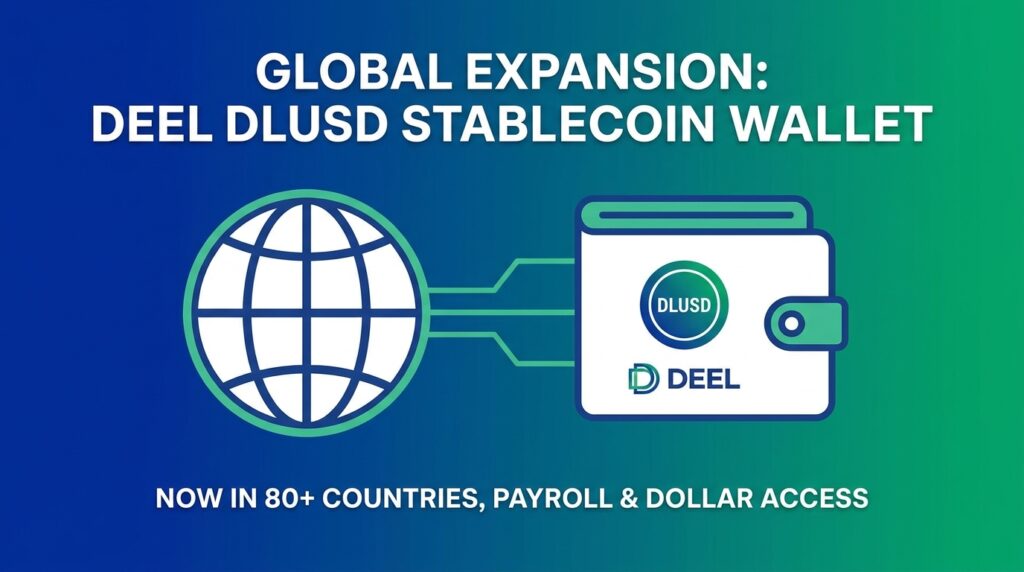 Deel Expands DLUSD Stablecoin Wallet to Over 80 Countries, Bridging Payroll and Dollar Access